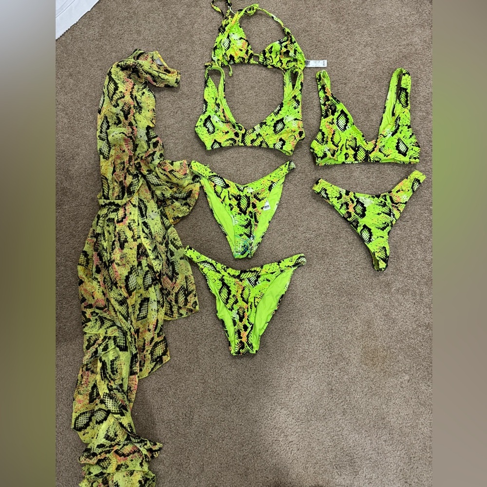 ASOS Neon bikini set